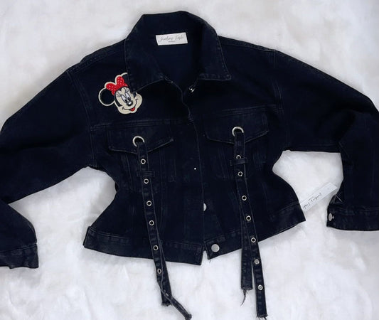 Black Mickey Mouse Jacket