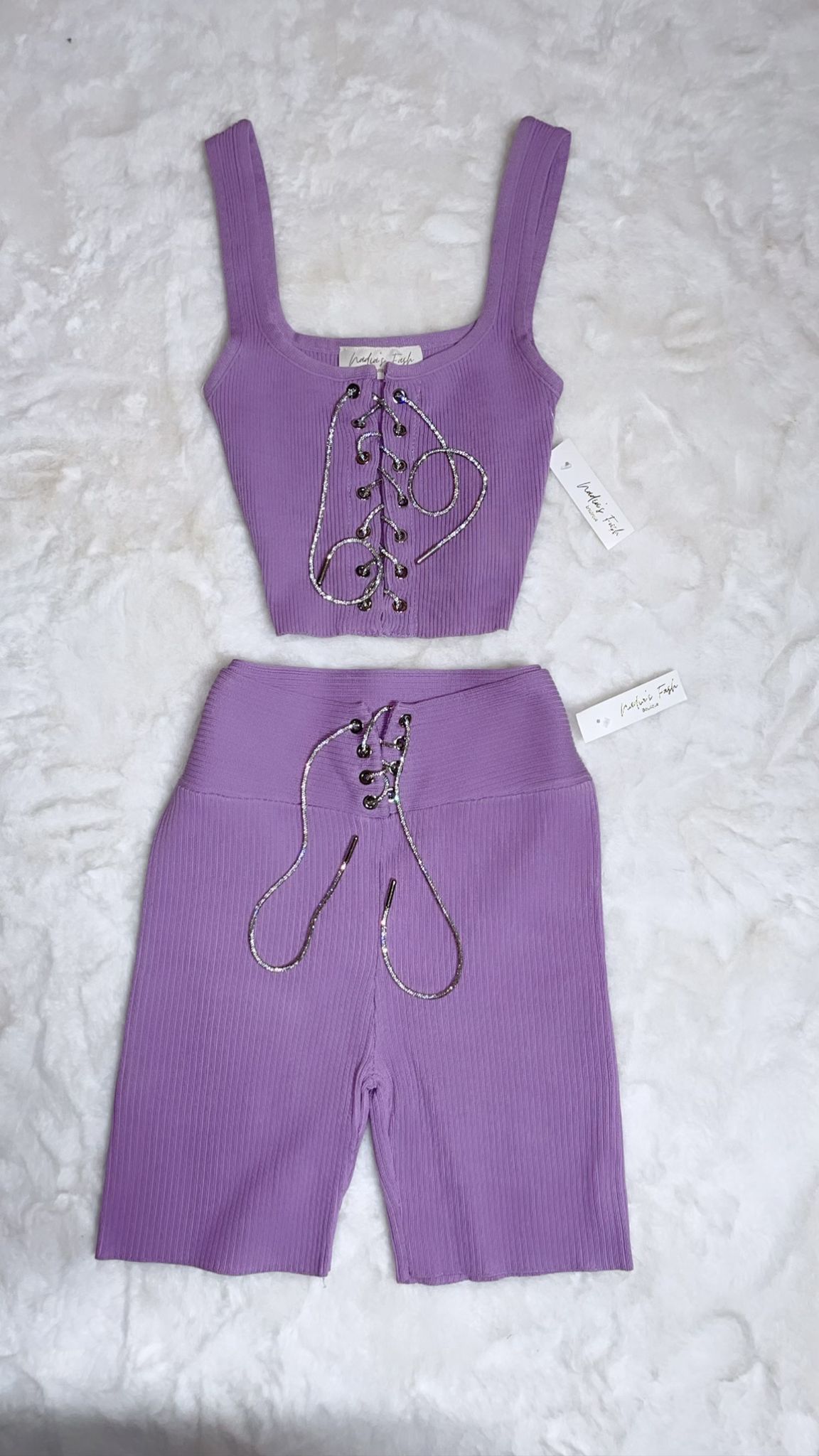 Biker Short Set
