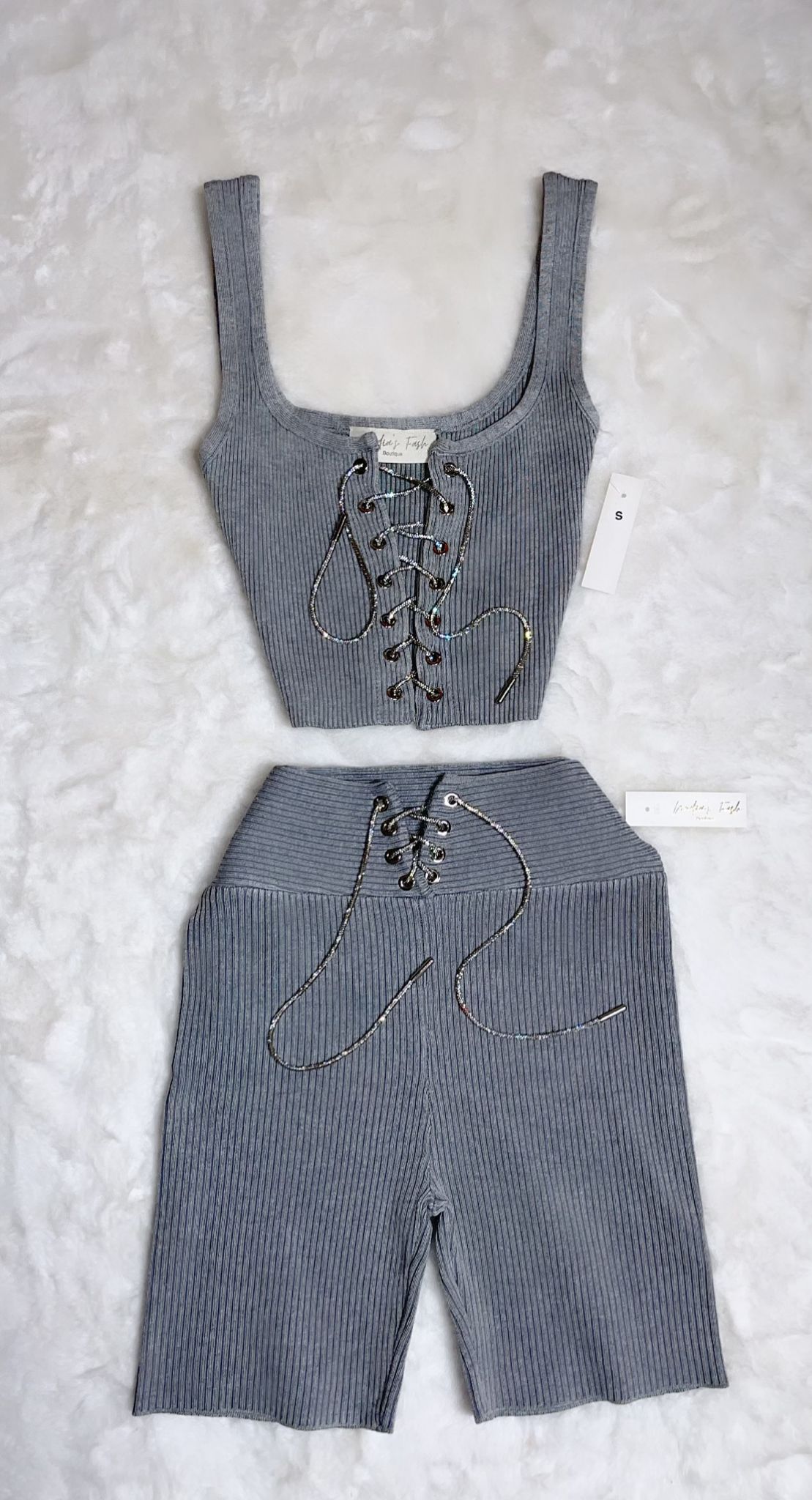 Biker Short Set