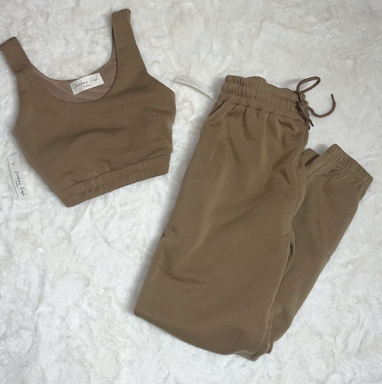 Mocha Sweat Set