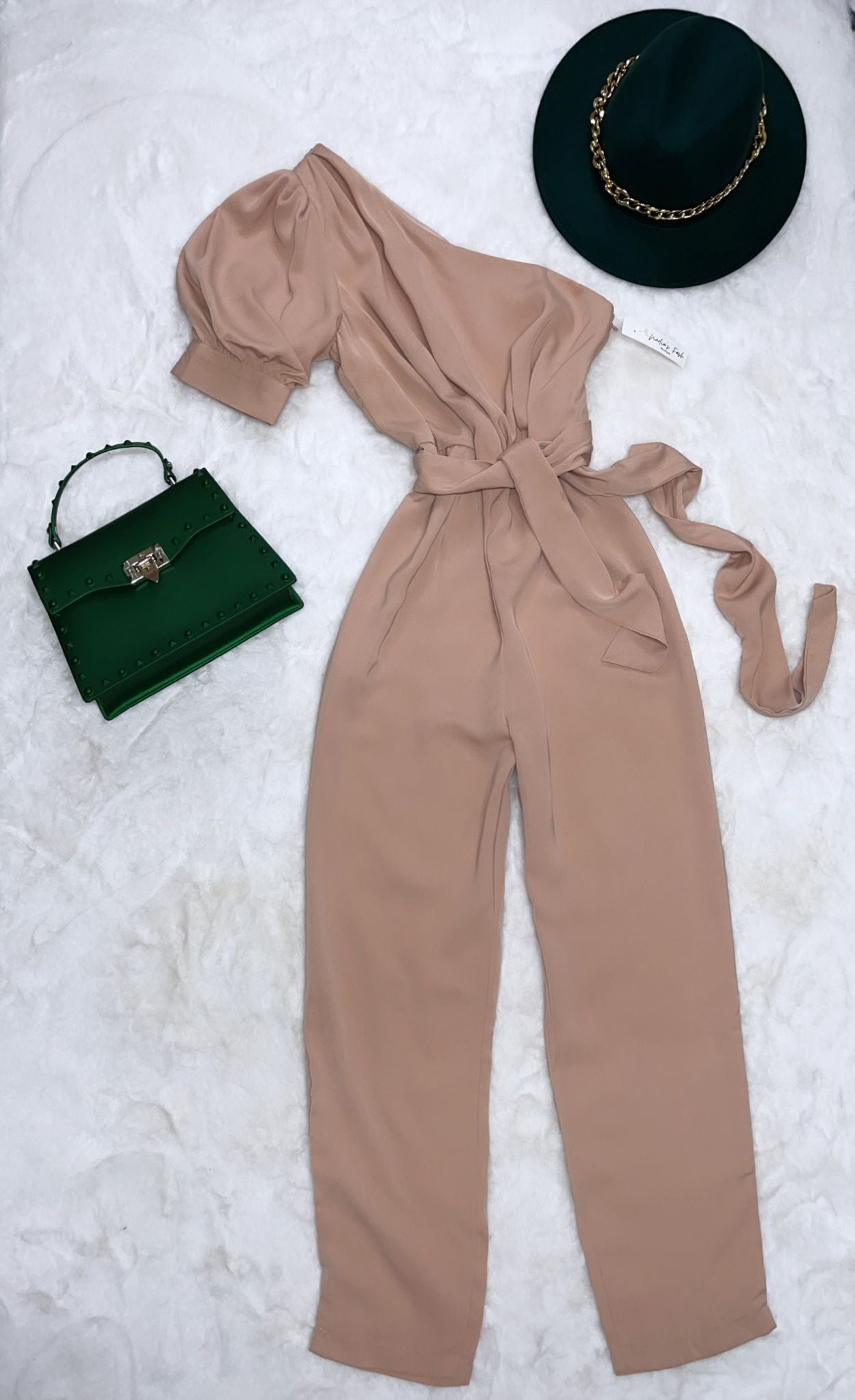 Chic Blush Jumpsuit