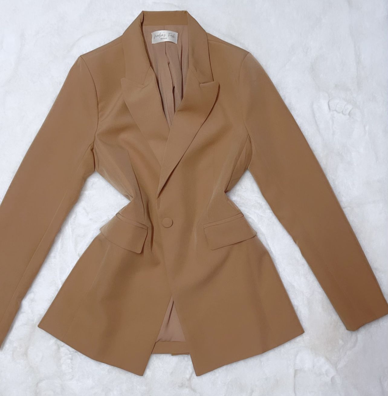 Nude Brown Blazer